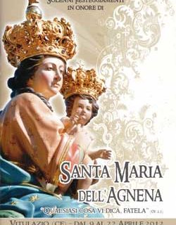 Festeggiamenti in onore di Maria Santissima dell’Agnena. Il comitato festa presenta il programma