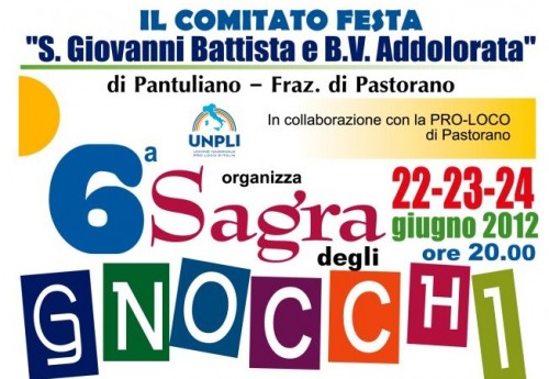 Questo fine settimana parte la sesta edizione della “sagra degli gnocchi”