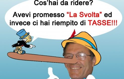 Tasse: il manifesto del Pdl – GI riscuote un grandissimo successo, anche tra gli alleati “scomodi”