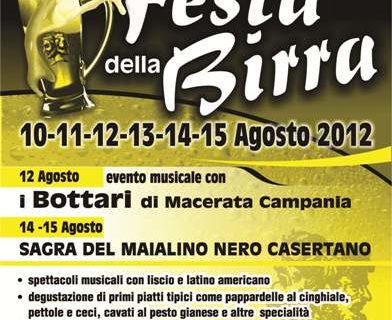 A Giano Vetusto è tutto pronto la nona edizione della “Festa della Birra”