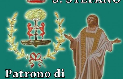 Mercoledì le Solennità di Santo Stefano protomartire, patrono della Città di Vitulazio