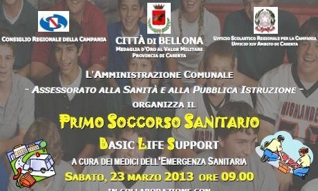 Incontro sul tema “Il Primo Soccorso Sanitario” all’Istituto autonomo comprensivo “Alighieri”