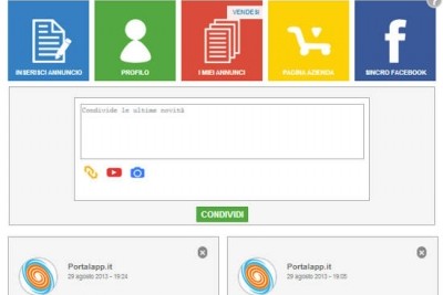 Nasce la bacheca aziende di portalapp per comunicare news, nuovi arrivi e particolari offerte