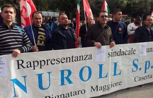 Anche gli operai della Nuroll allo sciopero nazionale dei sindacati. Quella pignatarese la delegazione più folta