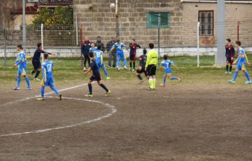 I “giovanissimi” del Valente a vele spiegate nel pantano di Sparanise: sconfitta la squadra locale 5 a 3