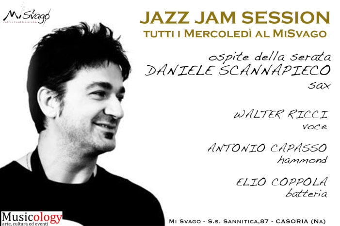 Daniele Scannapieco, il sax di Mario Biondi alle jam session del misvago