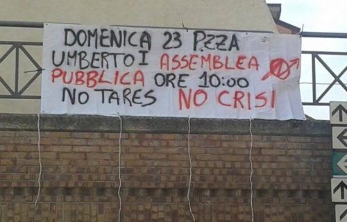 “Tempo Rosso”, No Tares e Spazio Cales rivendicano i risultati ottenuti in Consiglio comunale