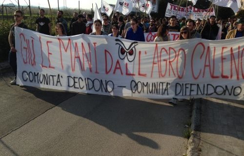 Comitato per l’Agro caleno: le comunità sequestrano l’area della ex-Pozzi, la biomasse non passerà