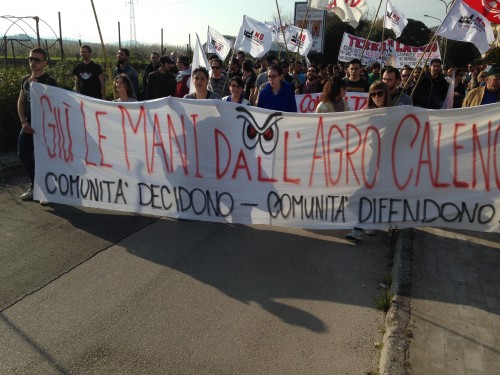 Comitato per l’Agro caleno: le comunità sequestrano l’area della ex-Pozzi, la biomasse non passerà