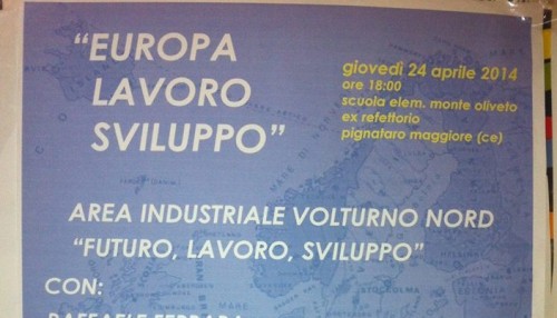 La campagna elettorale comincia con un convegno per L’altra Europa con Tsipras – Agro Caleno