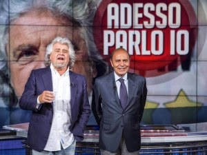 Grillo a Porta a Porta: “Vinceremo le Europee”