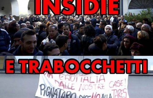 Tr e Spazio Cales: la Iuc e l’incontro farsa di Ferragosto, dal basso la lotta continua nelle strade!