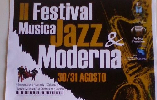 Buona la prima per il “Festival Musica Jazz & Moderna”. Oggi il secondo appuntamento nel parco San Giorgio