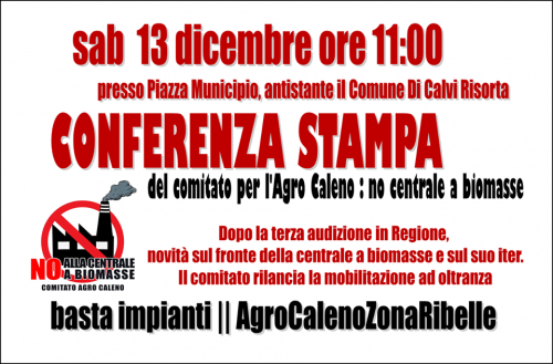 Centrale a Biomasse: l’iter si blocca e i Comuni ribadiscono il No. Intanto, sabato c’è la conferenza