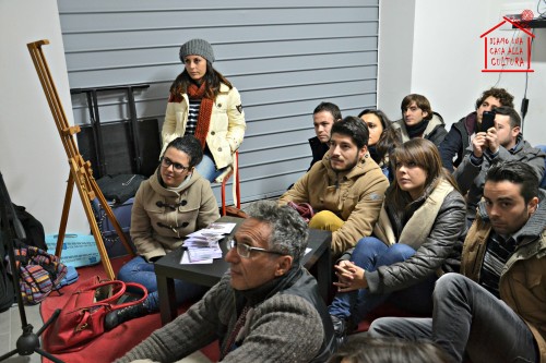 Tante persone hanno preso parte all’inaugurazione della “Casa della Cultura”