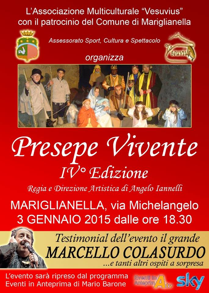 Al via la  IV Edizione del Presepe Vivente a Mariglianella