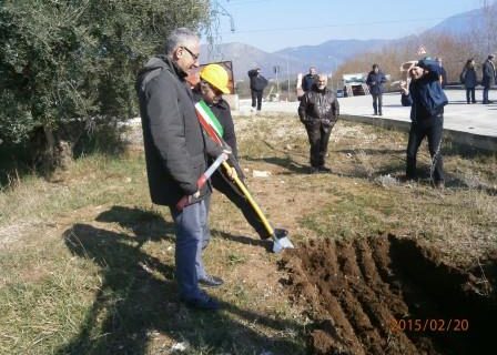 Inaugurati i  lavori per la realizzazione di un’isola ecologica nel comune di Calvi Risorta