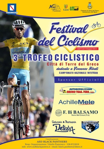 Festival del Ciclismo Torre del Greco: pronta dall’1 al 3 maggio una manifestazione dai grandi numeri