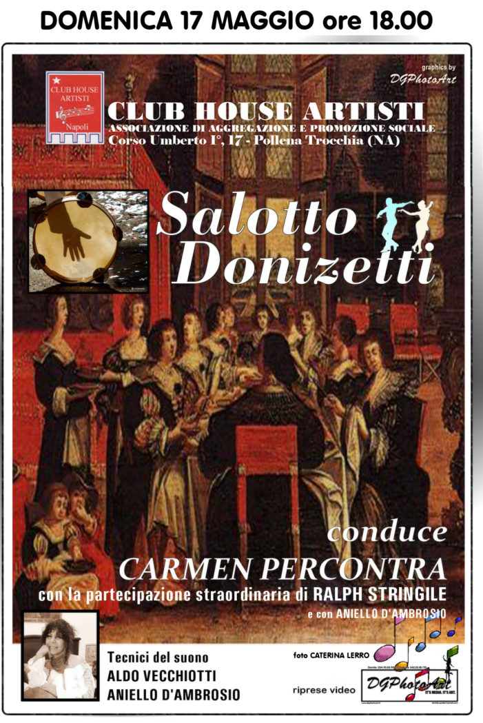 Il Salotto Donizetti al Club House il 17 maggio