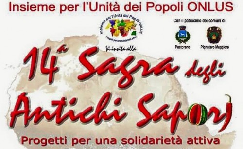 Giovedì 2 luglio avrà inizio la XIV edizione della ”Sagra degli Antichi Sapori”: quest’anno si raccolgono fondi per il progetto internazionale “Una scuola sulle Ande”