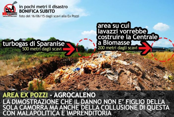 Difesa dell’Agro caleno: è tutto pronto per la manifestazione di sabato 27 giugno. Intanto per il disastro dell’area ex Pozzi sarebbero 10 gli indagati dalla Procura