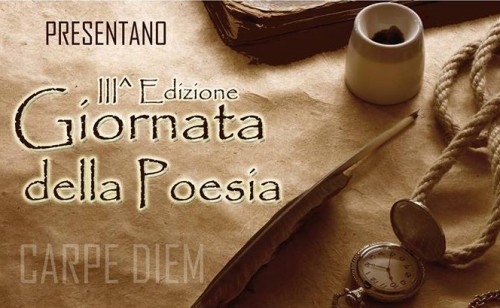 “Carpe Diem”: sabato la “Giornata della Poesia” organizzata da Pro Loco, Vitulaccio ’89 e SporteVita