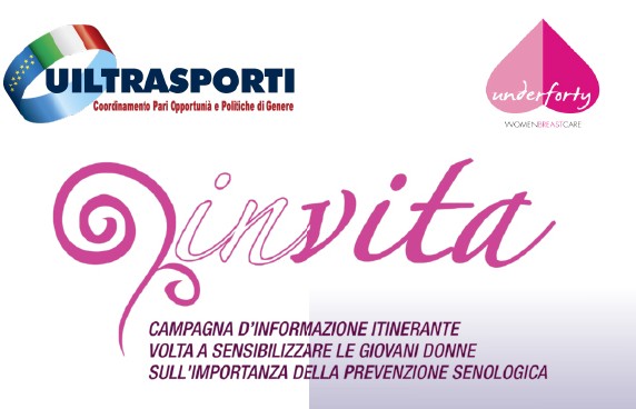 Arriva la prevenzione “in rosa” alla Uiltrasporti Campania con la sottoscrizione di un protocollo d’intesa con “Underforty Women Breast Care” Onlus