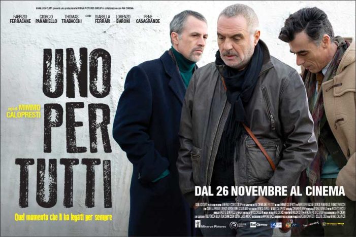 Giorgio Panariello in un ruolo noir nel nuovo film “Uno per tutti” di Calopresti dal 26 novembre al Big Maxicinema di Caserta