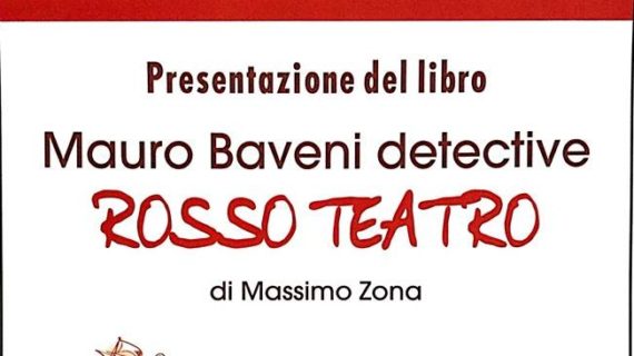 Domenica 15 novembre 2015 nella sala consiliare di Calvi la presentazione di “Rosso Teatro” di Massimo Zona: converserà con l’autore il giornalista Salvatore Minieri