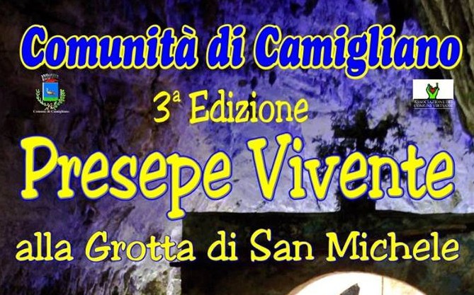 Il 26 e il 27 dicembre 2015 arriva la terza edizione del Presepe Vivente alla grotta di San Michele di Camigliano