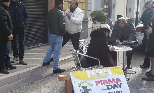 Il gruppo “Bellona 5 Stelle” sarà di nuovo in piazza per il “firma day” e il referendum del 17 aprile