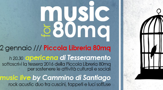 Campagna tesseramento 2016: ecco il programma dell’evento organizzato dalla Piccola Libreria 80mq