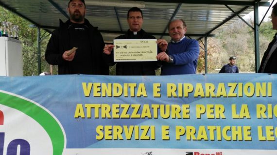 Iniziativa benefica promossa dall’associazione “Shooting a.s.d.”: presenti i sindaci di Calvi e Giano