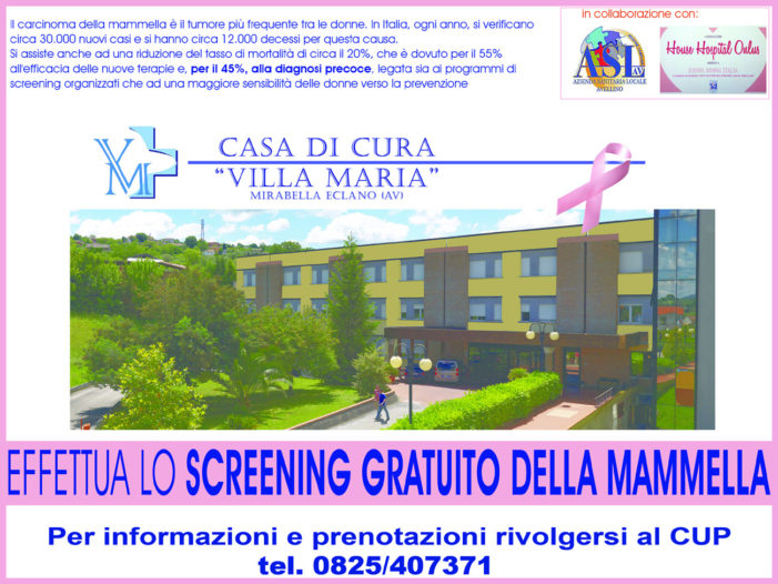 “Non solo mimose”, conferenza stampa di presentazione della campagna e di screening e di diagnosi precoce