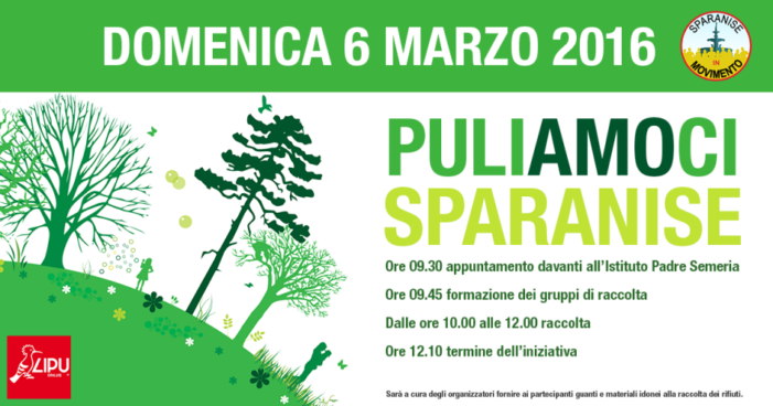 Sparanise in Movimento lancia la manifestazione “Puliamoci Sparanise” per domenica mattina