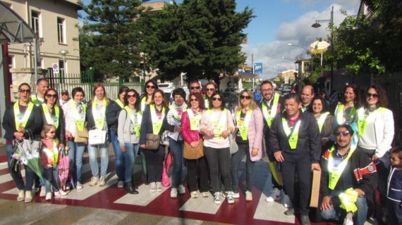 Mobilità sostenibile: grande successo per il progetto Piedibus a Bellona