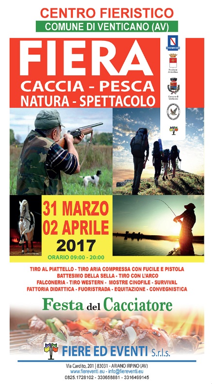 Grande attesa per “Fiera caccia, pesca, natura e spettacolo”