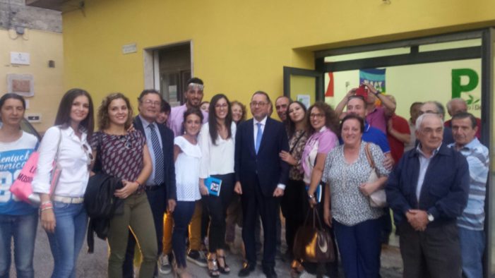 On The Road 4 Europe: l’europarlamentare Pittella in visita alla sezione del Pd di Pignataro