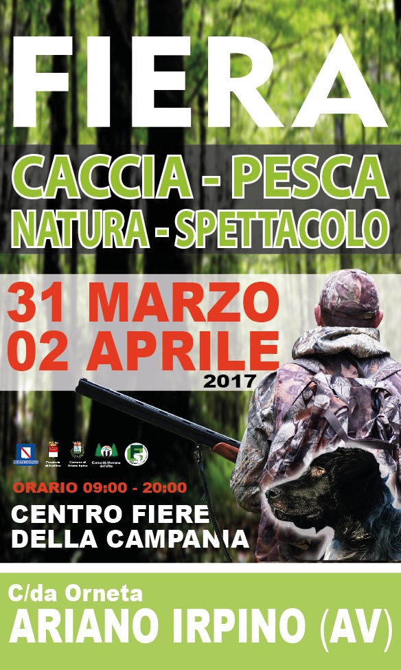 Fiera caccia e pesca ad Ariano Irpino: numerose le adesioni