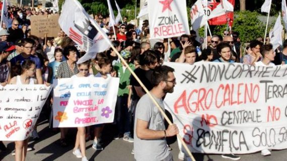 Il Comitato per l’Agro caleno lancia l’ennesimo allarme: “Ancora rifiuti pericolosi nell’Agro caleno”