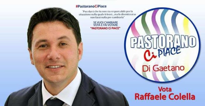 Elezioni amministrative 2017: Raffaele Colella (Pastorano ci piace) si presenta agli elettori pastoranesi