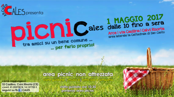 Per il primo maggio l’ArcheoCales organizza PicNic e visite per conoscere il territorio