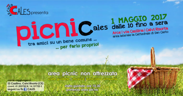 Per il primo maggio l’ArcheoCales organizza PicNic e visite per conoscere il territorio