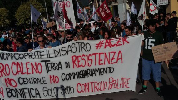 Ex Pozzi, Comitato per l’Agro caleno: Dalla padella delle fumarole alla brace dell’immobilismo