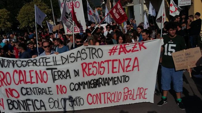 Ex Pozzi, Comitato per l’Agro caleno: Dalla padella delle fumarole alla brace dell’immobilismo