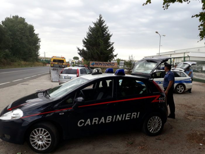 Vitulazio, carabinieri e polizia locale intensificano i controlli sul territorio