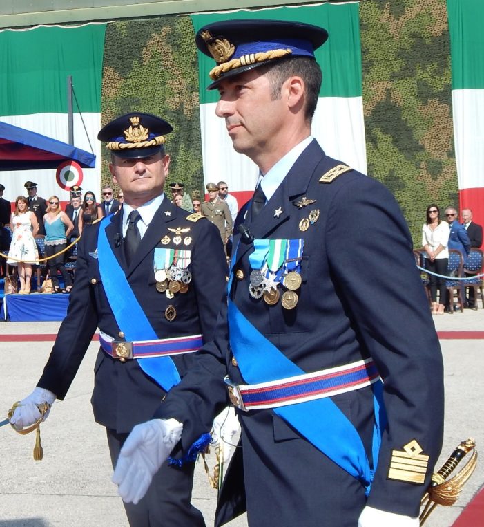 Il Comandante del 9° Stormo, Colonnello Pilota Pasquale DI PALMA esprime vicinanza alla famiglia del pilota Capitano Gabriele Orlandi