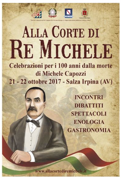 “Alla Corte di Re Michele”, presentazione ad Avellino per l’evento dedicato a Michele Capozzi