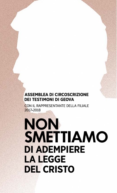 Sabato 28 Ottobre ci sarà l’assemblea circoscrizionale dei testimoni di geova