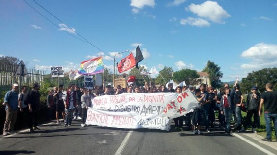 Ex-Pozzi: dopo la marcia popolare il Comitato per l’Agro caleno sarà ricevuto in Regione il 24 ottobre